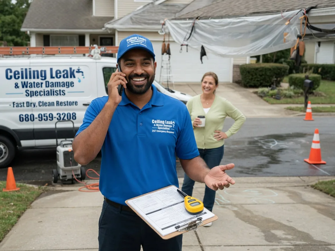 Ceiling Leak Cleanup Coatsburg, IL FAQs